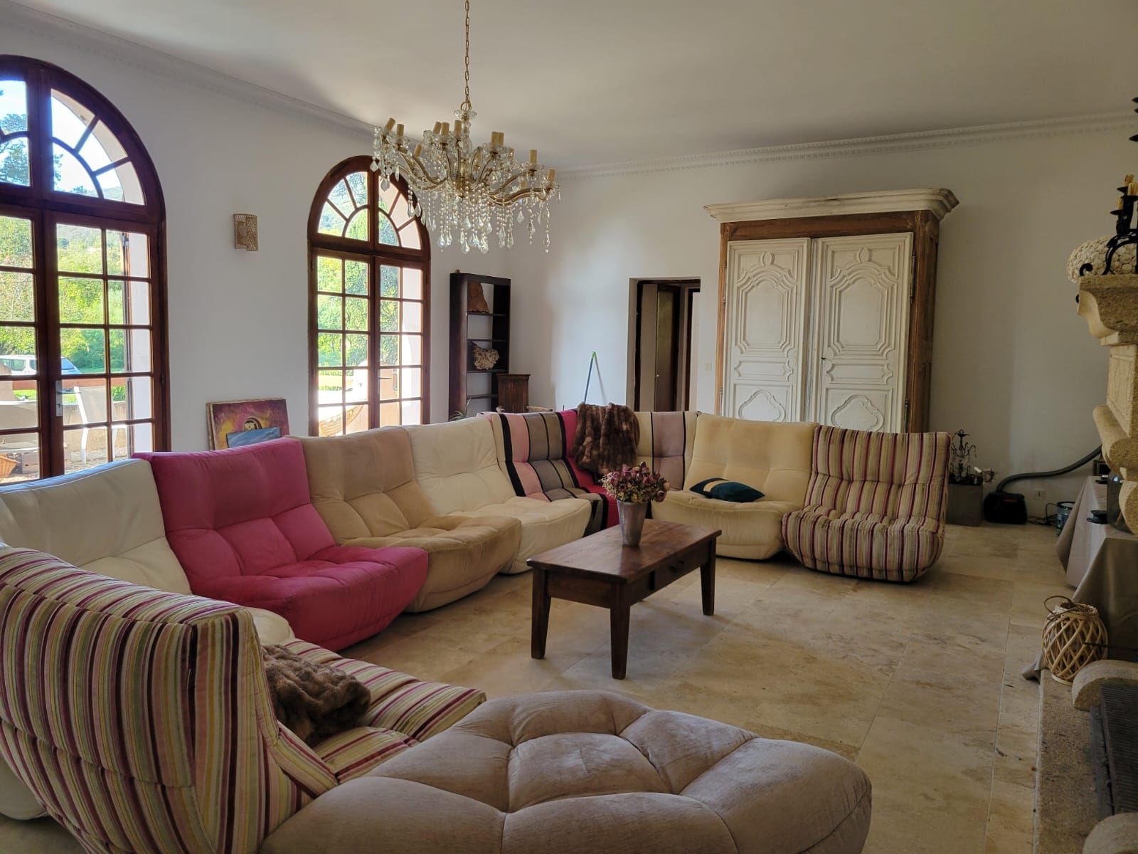 Le salon de réception